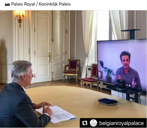 Il y a 2 semaines, L'Ancre était l'invité (virtuel) du Palais... Notre directeur a eu l’honneur de discuter avec Sa Majesté le Roi à propos de L’Ancre, de notre programmation et de l’impact de la crise sanitaire sur notre secteur.
#théâtre #culture