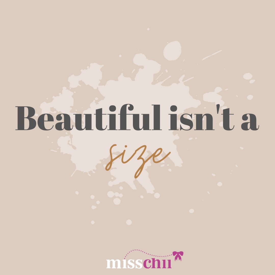 MissChiiOnline's tweet photo. Sprinkling your feeds with some Monday morning positivity ✨

Remember, beautiful isn't a size 💕

To shop all things lingerie, head to https://t.co/NDmDVDu8FC  🙌🏿 https://t.co/3SZIEEbu5F