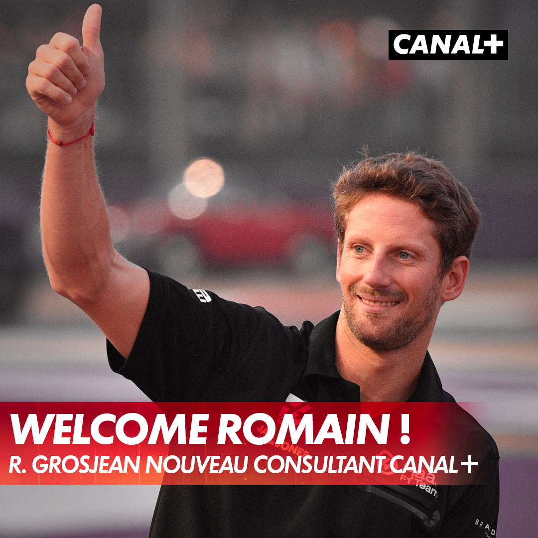 Bienvenue @RGrosjean 👋😎

#TeamCanal #F1isBACK