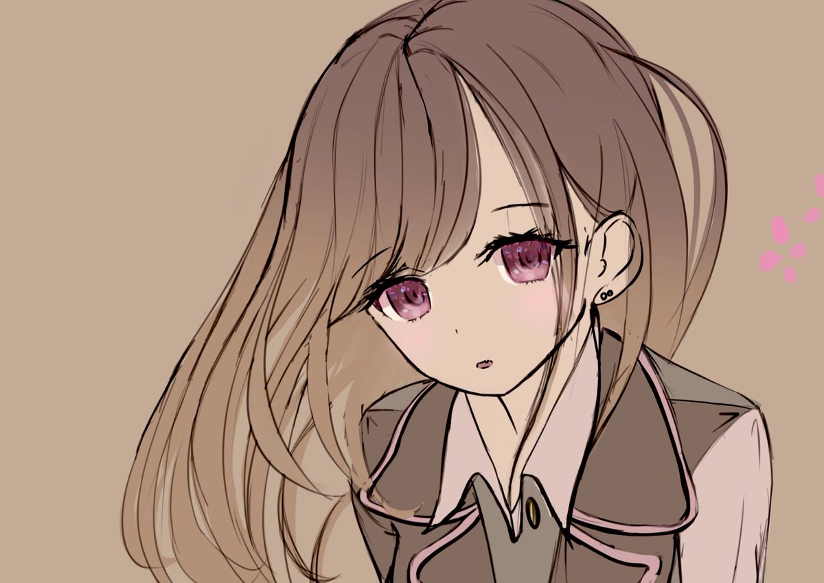 「初めて全身イラスト描いた時の線画ラフ??
凄く時間かかったけど良いイラストになっ」|まころん🐳のイラスト