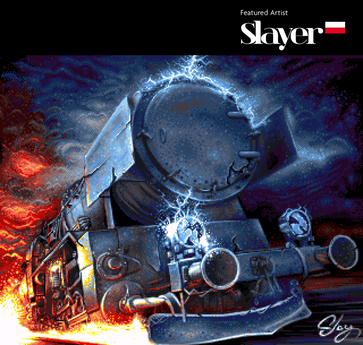 MastersPixelArt's tweet photo. Presenting the amazing #pixelartist Slayer ( 🇵🇱 #poland ) oldskool #Amiga500 #demoscene #pixelart ⭐️ We're proud to feature your art in #themastersofpixelart volume 1 💙 books, packs &amp; more >> https://t.co/65qJMXgyfy 🌍 worldwide shipping! #nicepixel https://t.co/X6S4kAH4k5