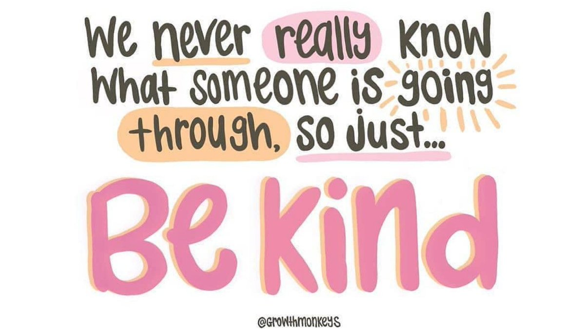 monknotion's tweet photo. Be kind always❤
You never know what someone is going through,

So just BE KIND

IG | growthmonkeys
#MentalHealthMatters #Mentalhealth 
#selfcare 
. https://t.co/709LQ24kxu