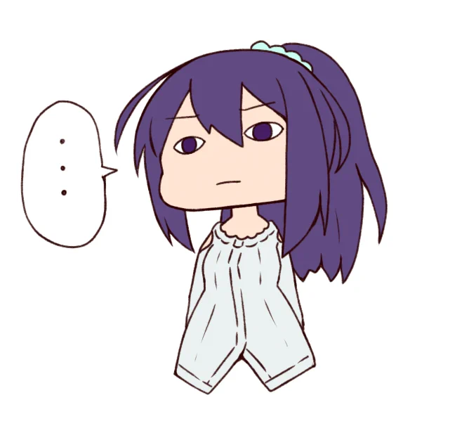 しっ・・・あれは尊さを量っている最中のタマちゃんだ。邪魔をしてはいけない・・・。
#アリスギアお絵かき 