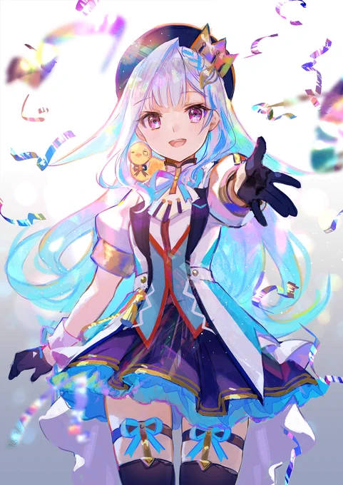 さんばか2周年おめでとう?
 #絵ンジュ #いぬいらすと #ヘル絵スタ 