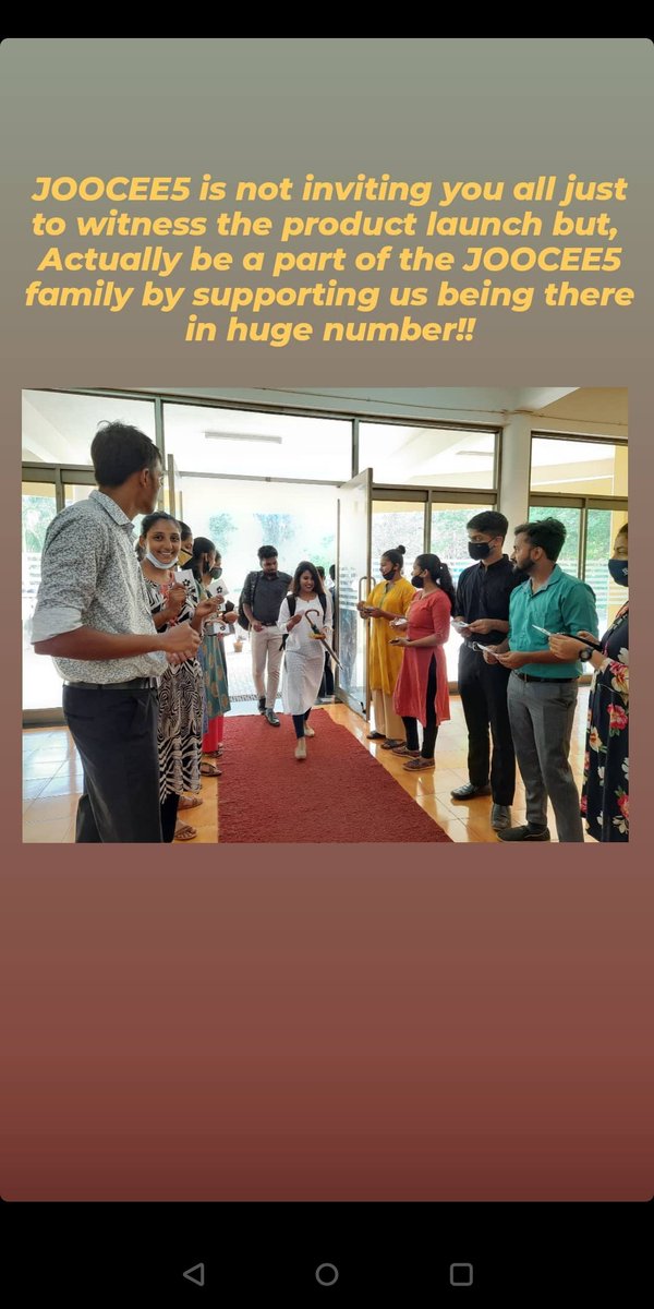 Joocee5_'s tweet photo. JOOCEE5 product launch 🤩
#offlinepromotion #JOOCEE5 #juice
#itsfreshletsrefresh
#wherethereisjuicethereisjoy https://t.co/nmYcWuWwug
