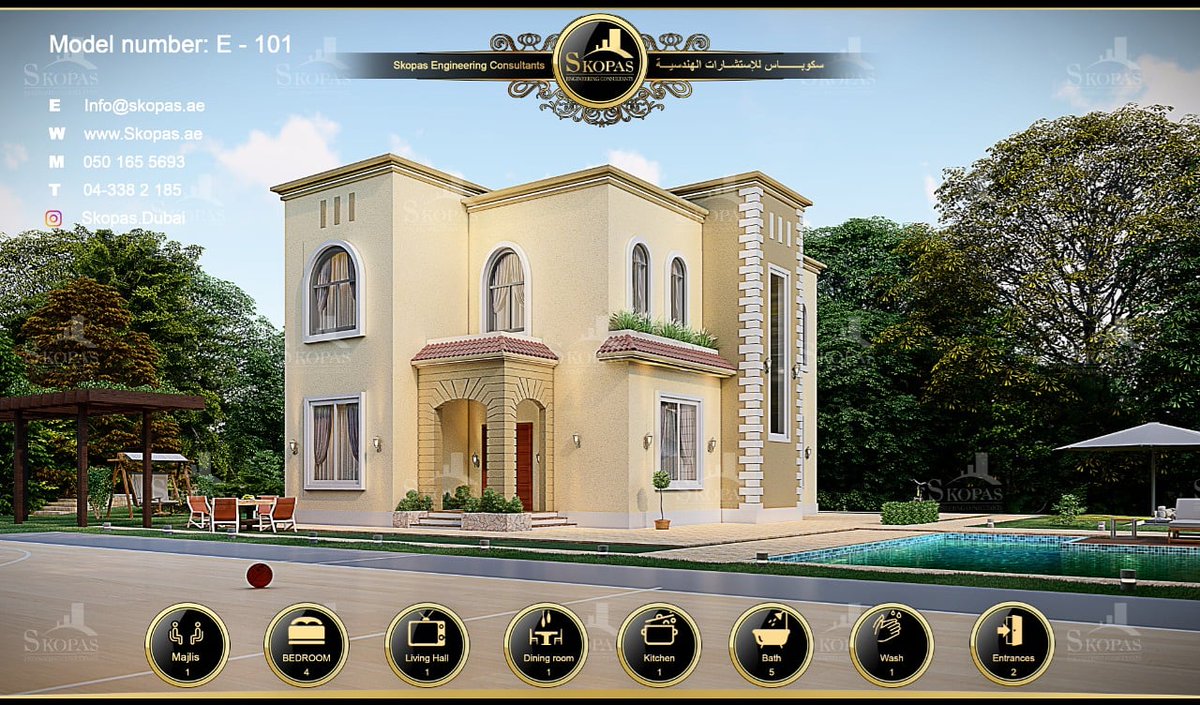 SkopasEngngCons's tweet photo. #فلل_في_دبي 
#dubai_villas 
منزل احلامك ��قل من (٨٩٥٠٠٠) درهم اماراتي 
get your dream house with less than(895000) AED .. https://t.co/0solU3QmGL https://t.co/CYOHJq8D6w