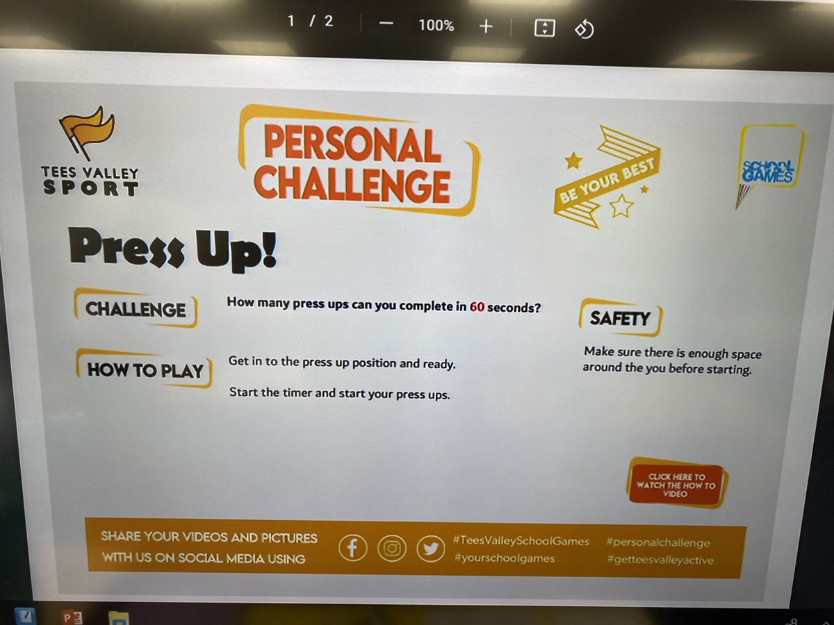 stgerardsrc's tweet photo. 20 year 6 children took on their first challenge of the week this morning! We’re going to try again this afternoon to see if we can improve on our scores! @MiddlesbroSGO @TeesValleySport #beyourbest #teesvallelyschoolgames #yourschoolgames #personalchallenge #getteesvalleyactive https://t.co/Er7L7t1eAq
