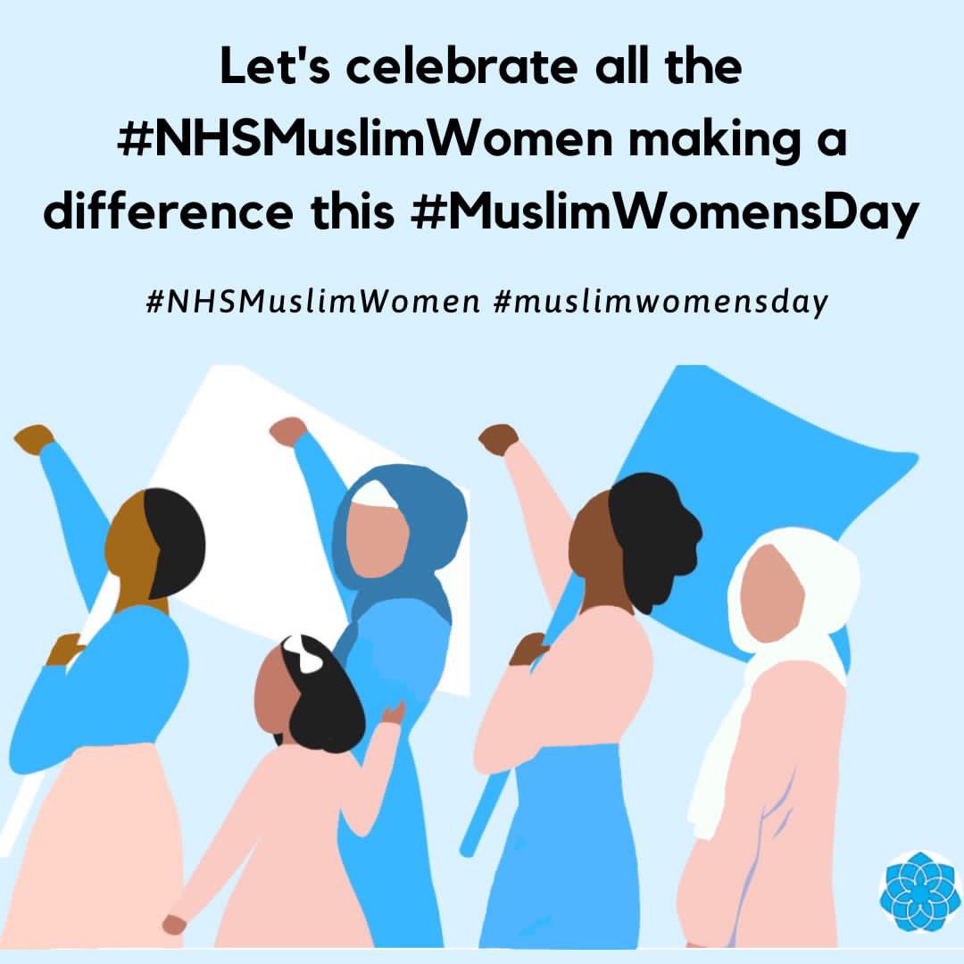 This Friday, to celebrate #muslimwomensday, we are asking you to shout out all our #NHSMuslimWomen 

It’s simple: 

📸 Post a pic of someone who inspires you

✍️ tell us what makes them inspirational 

Use the hashtags #NHSMuslimWomen & #muslimwomensday 

We look forward to it!!