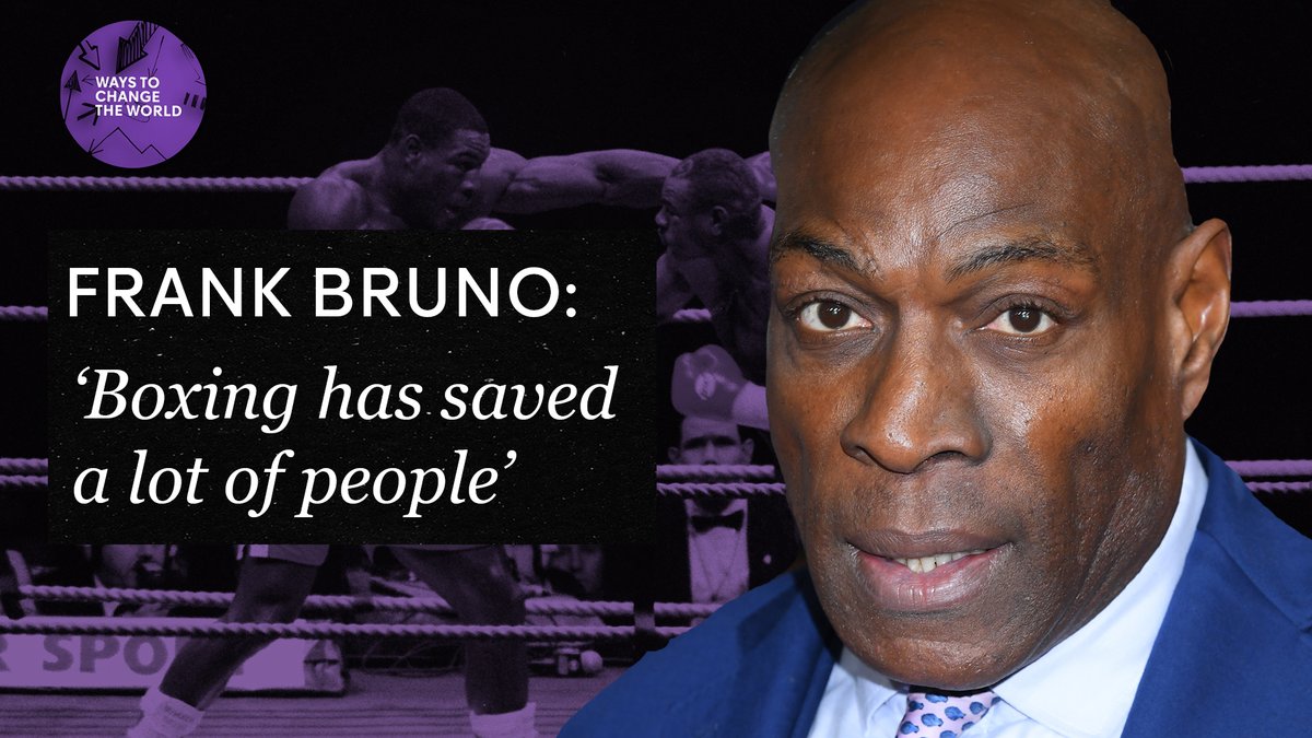 Channel4News's tweet photo. "Boxing has saved a lot of people."

Frank Bruno talks to @krishgm about his struggles with mental health and his hopes for the future in the latest Ways to Change the World podcast.

Subscribe and listen here: https://t.co/IoZHNjGfJq https://t.co/hSGs8opcFh