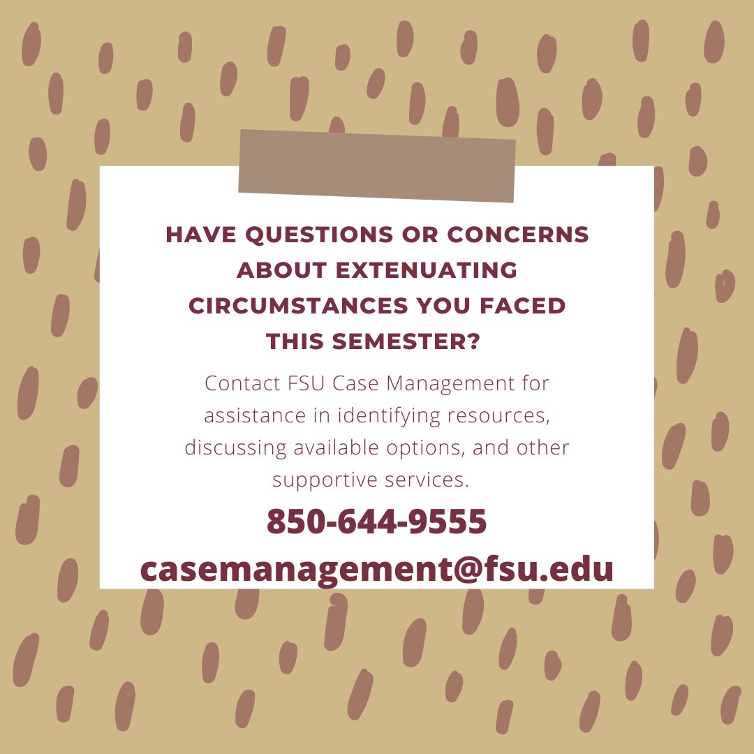 FSU Department of Student Support & Transitions tweet media