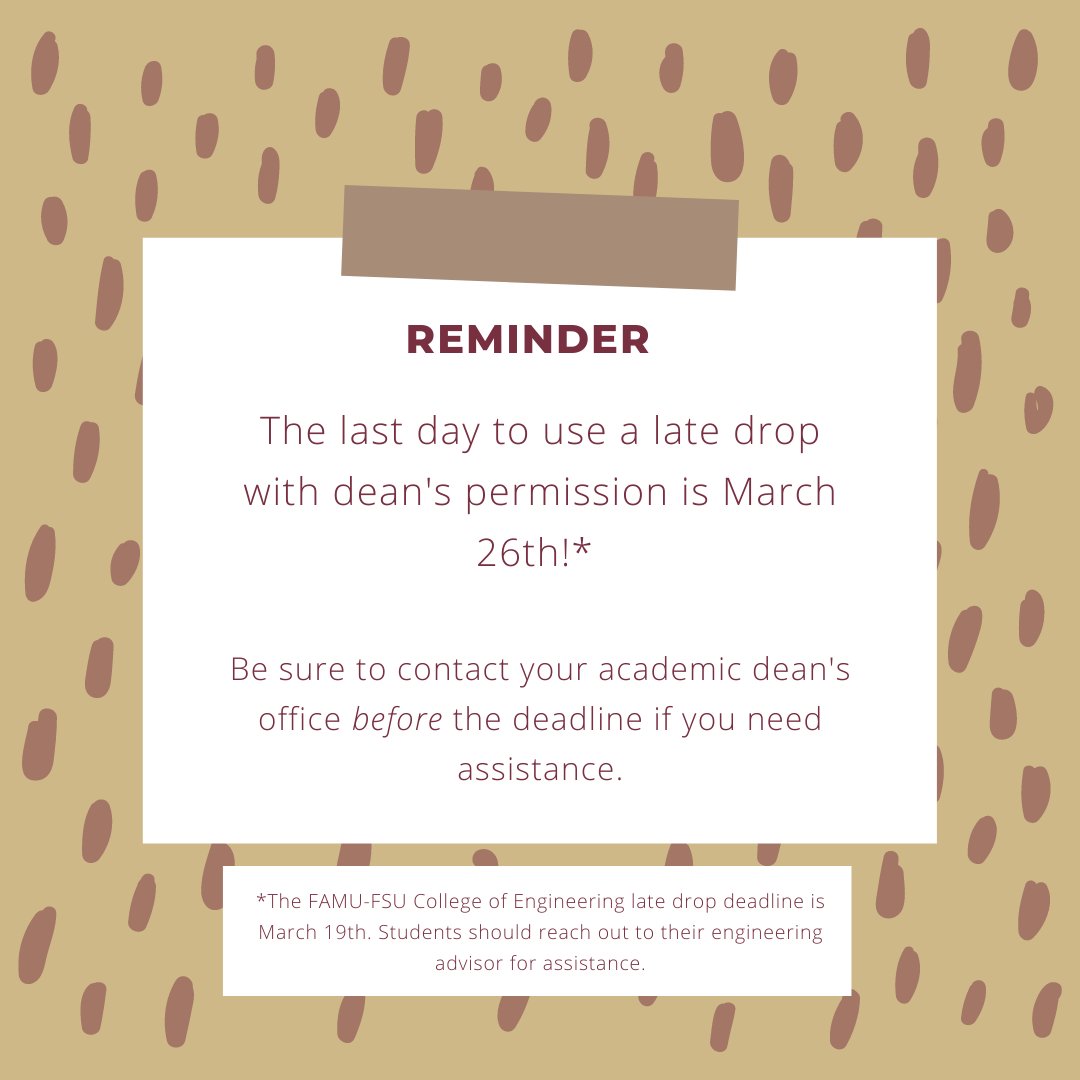 FSU Department of Student Support & Transitions tweet media