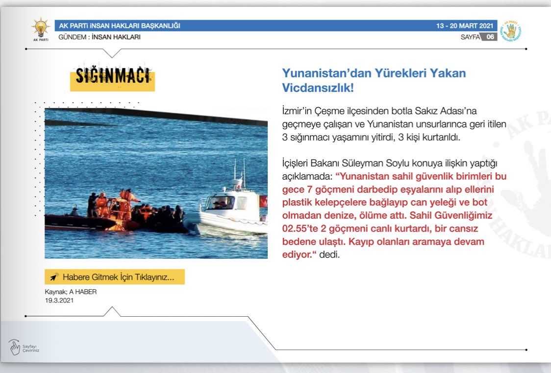AyseNevinSert's tweet photo. .@leylasahinusta @AkInsanHkl @suleymansoylu #İzmir #Çeşme #Yunanistan #Sığınmacı #Göç #Göçmen #Migration #Refugees #Greece #Pusback https://t.co/3doQ7bQZKf