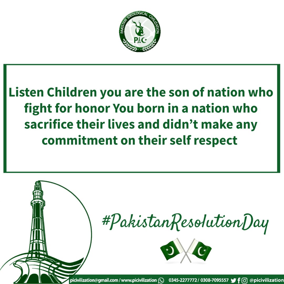 AmnaBat58755707's tweet photo. 70 years ago, on 23rd March thousands of Muslims from all over the sub- continent gathered in Lahore. They had one dream, one vision, and one mission 🇵🇰🇵🇰
@picivilization
@Aqibdanialch

#PakistanResolutionDay https://t.co/IWlfRn2z0k