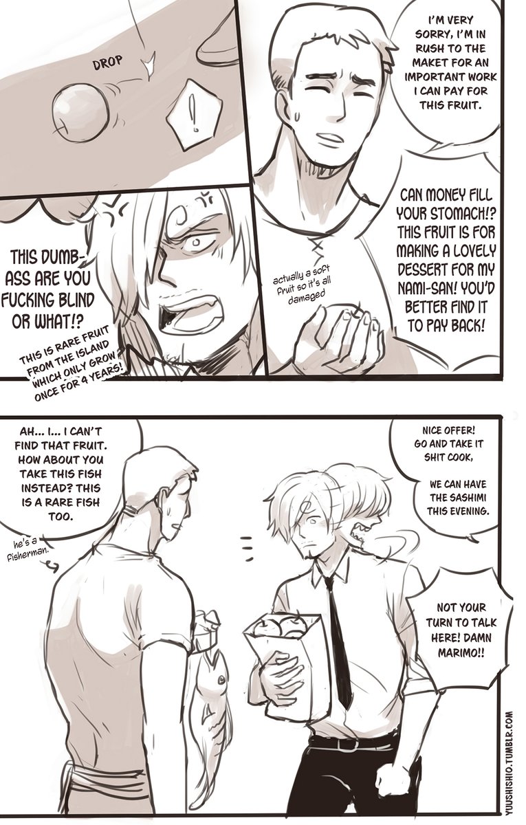 yuushishio's tweet photo. (1) repost - just because I miss jealousy Zoro. I will go and dig some fic to read... *searching* https://t.co/ubt3UjsM53