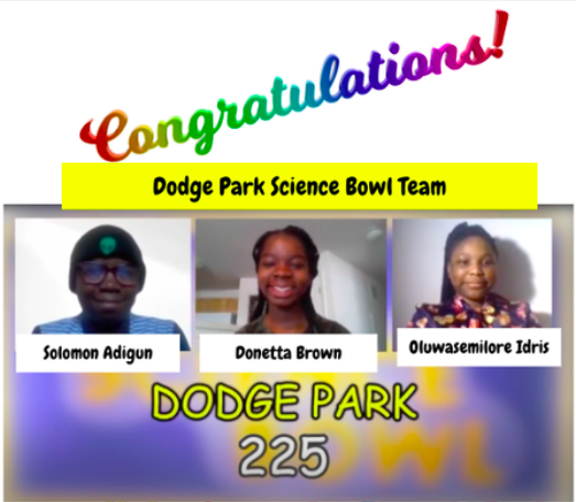 DodgeParkES's tweet photo. Congratulations to the Dodge Park Science Bowl Team and their teacher, Ms. Maria Arquelita, for winning their round against Mattaponi Elementary School in the PGCPS' Science Bowl Competition. https://t.co/M74HcYsw2d
