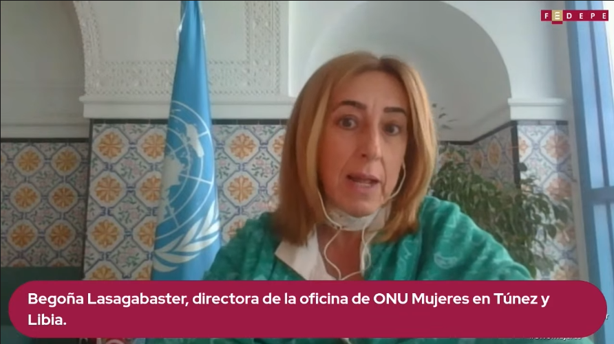 MujeresFedepe's tweet image. @blolazabal @ONUMujeres
"En Túnez y Libia muchas mujeres tienen trabajos informales. La mayoría han garantizado la seguridad alimentaria del país (70%) pero reciben el 50% del salario de los hombres y solo el 33% tienen seguridad social"
#podertransformador #CSW65 #postcovid