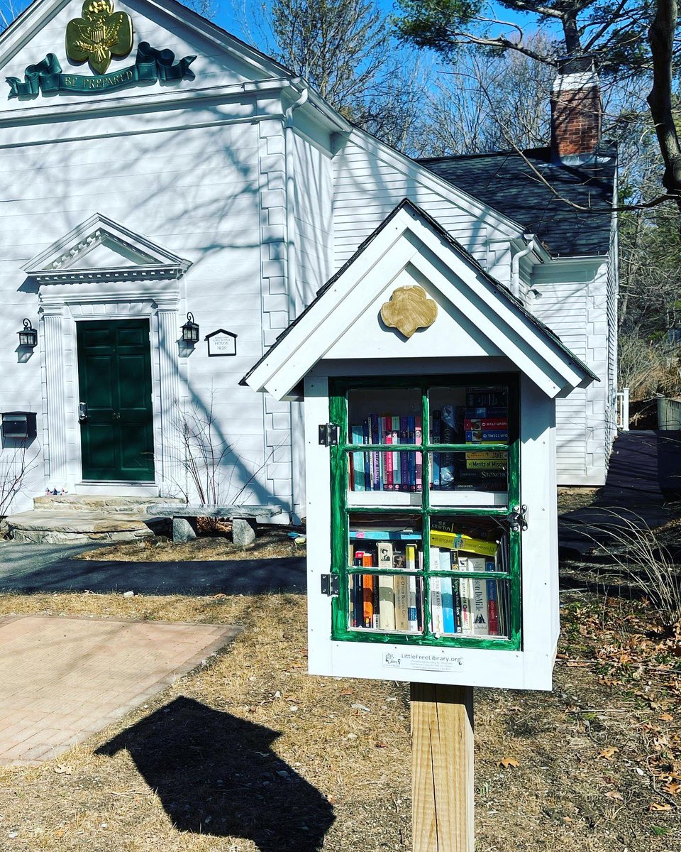 MonicaTesler's tweet photo. Just loaded up our local little library with a ton of fun tween books including a signed copy of the first #Bounders book! https://t.co/tM9SKQMgdJ