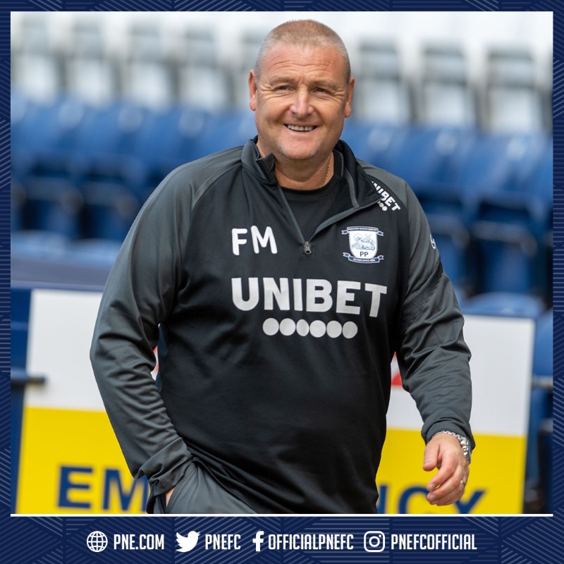 pnefc's tweet photo. 💬 Preston North End’s Interim Head Coach Frankie McAvoy says he is looking to put his own mark on the team in the season’s remaining eight games.

Hear more from Frankie on iFollow PNE in his first interview since taking the role. 👇

#pnefc