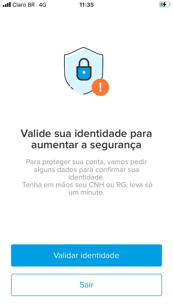 dancuter's tweet photo. Que papo é esse de querer saber a renda da gente, hein #mercadopago ?
Isso é confirmação de identidade por acaso? https://t.co/cqX26QjKfe