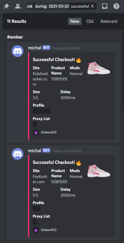 Will take it. Few duplicate orders though 😢 <a href="/Ember_AIO/">Ember Software</a>
