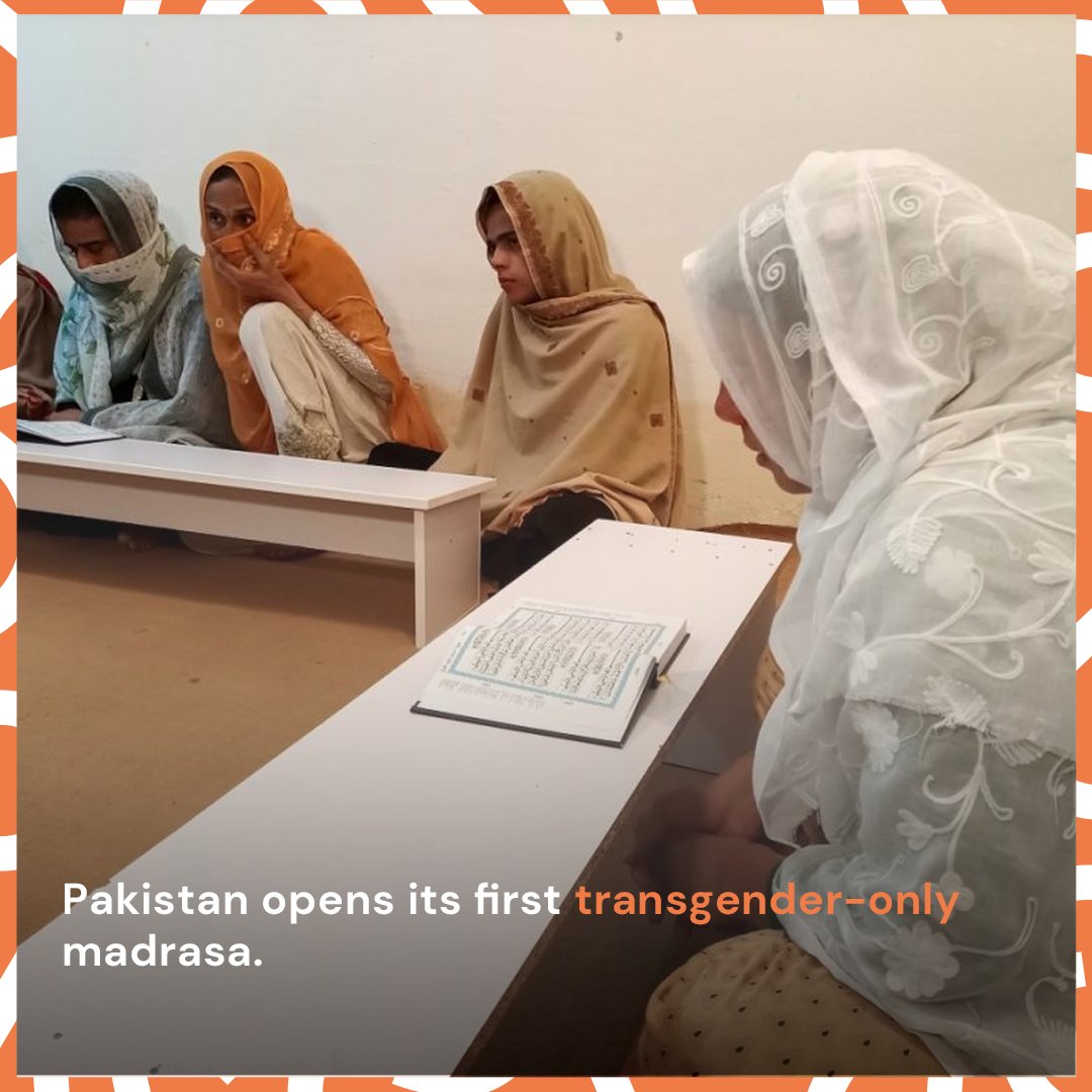 In an important milestone for the LGBTQ+ community, Rani Khan has set up Pakistan’s first transgender-only madrasa.