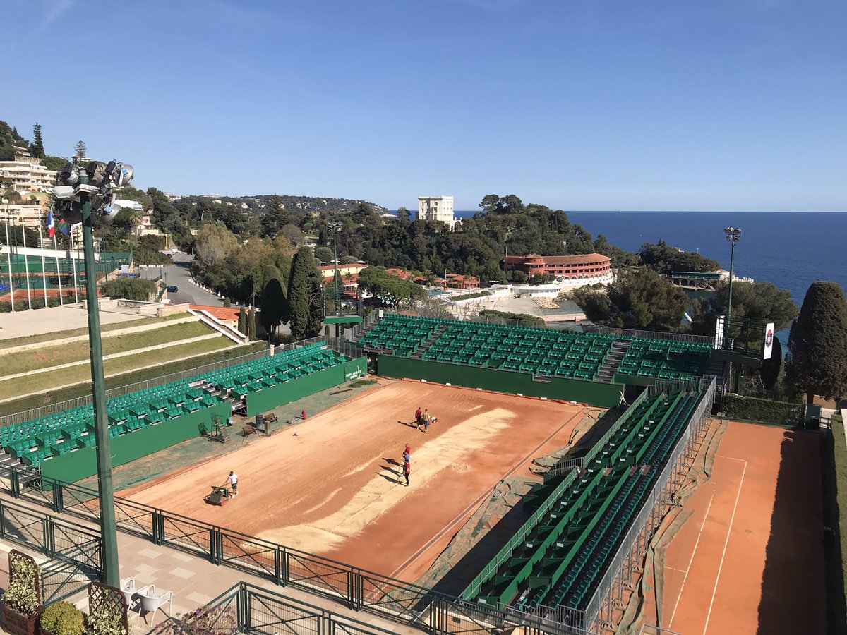 AttackStat's tweet photo. Clay spring is coming 😌☀️ #atp #atptour #MonteCarloRolexMasters https://t.co/IrqAIGPjli