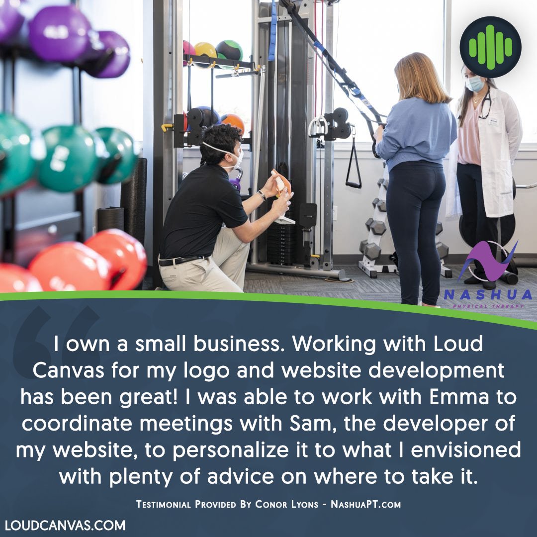 loudcanvas's tweet photo. Happy Monday! Check out what Conor from https://t.co/xSX14MQzja had to say about our services! https://t.co/ustsW3bgfq
