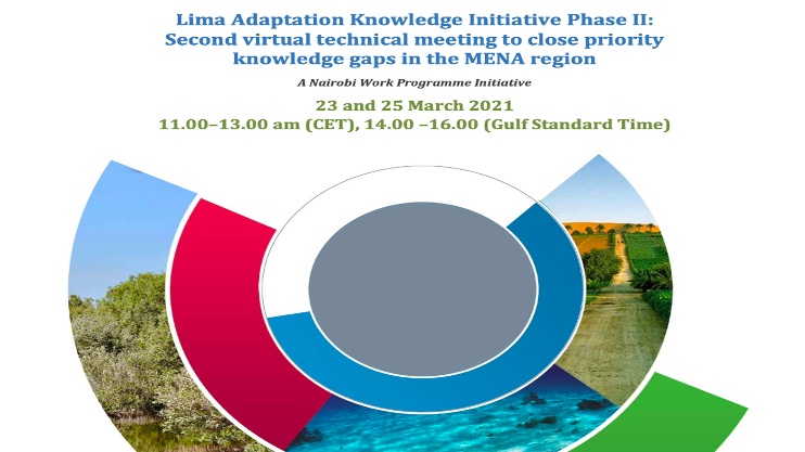 AdaptXChange's tweet photo. The #LAKI-MENA meeting kicks off tomorrow where experts will design actions to scale up #adaptation

Goals for 2021

▶ Develop actions to address knowledge gaps 
▶ Target knowledge users that benefit from  implemented actions
▶ Outcomes to be shared through the UNFCCC process https://t.co/2ATd2ax5fH