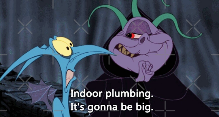 JillianTorassa's tweet photo. @PatricProAuthor Indoor plumbing. https://t.co/rO2l4dWUNc