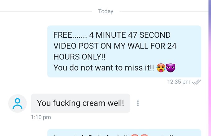4 minute 47 second video posted on my wall FOR FREE on my VIP page for 24 HOURS ONLY!!!  You do NOT want