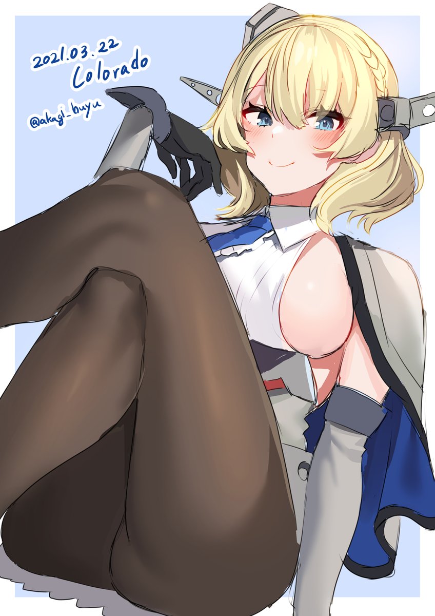 コロラド(艦これ) 「コロちゃん
腹痛で30分ほどオーバーしました…
#艦これ版深夜の真剣お絵描き60」|赤城くらげ🎮🐱🎨依頼停止中のイラスト