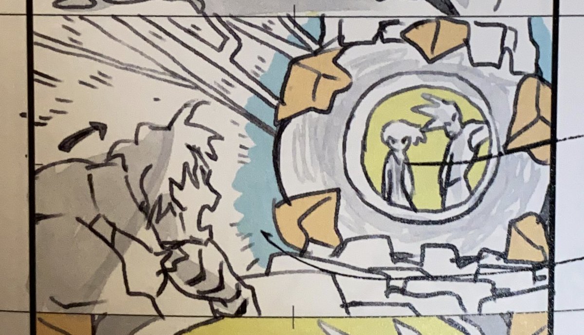 Promare HYPER FIRE Storyboard Book rough layout>storyboard>final