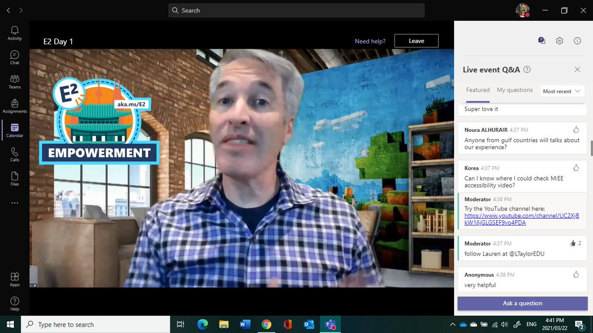 StakiLee's tweet photo. Empowering educators and students! 
#E2 
#iSpyE2 @MicrosoftEDU https://t.co/xqcXtKRVmE