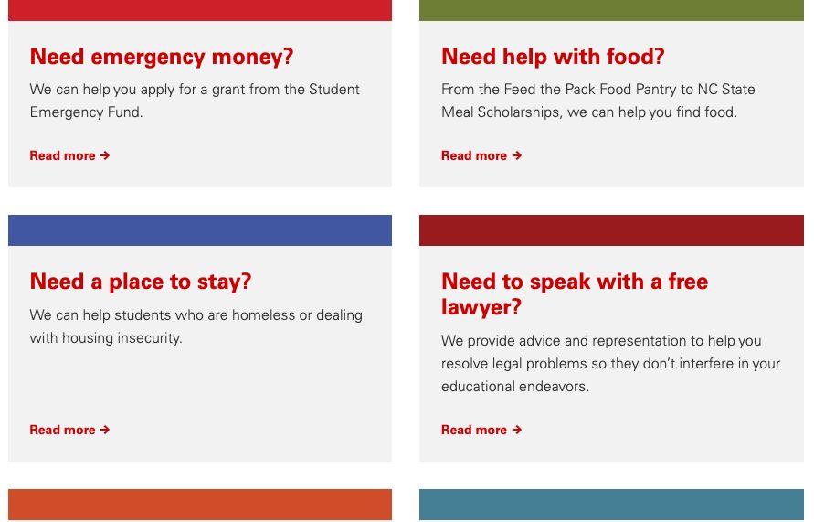 Our thoughts are with our students affected by the fire at Village Green Apartments this morning. If you need financial assistance, help replacing lost property, etc., submit a brief application to the Pack Essentials Program: bit.ly/2EiZjj9