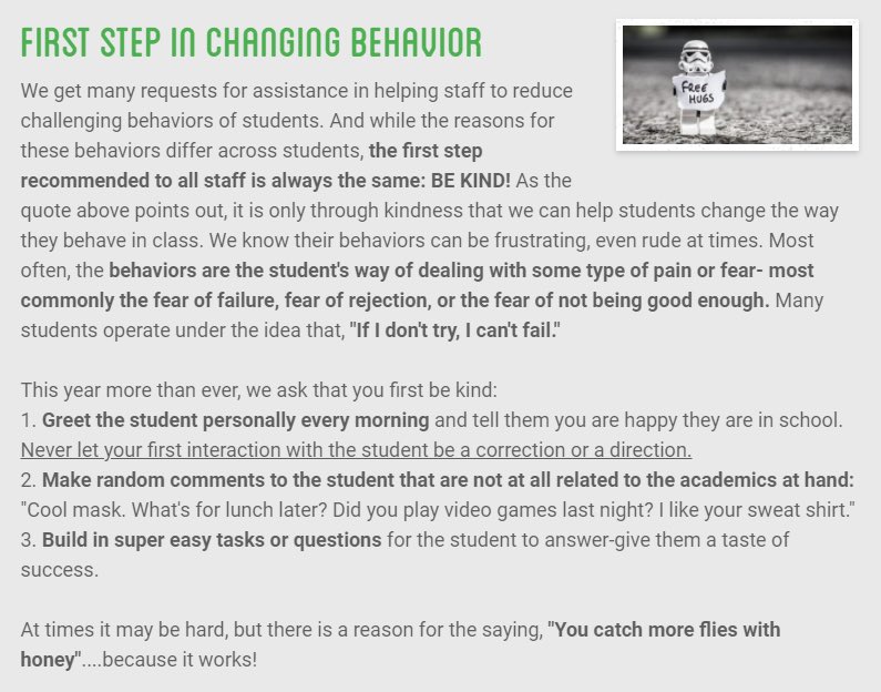 FTS_BCBAteam's tweet photo. scroll through for this week’s edition of the Behavior Beat! ✨
#BehaviorBeat #tweet_the_beat @MrsFilozof_FTS @robyn_klim @FTSCleffi https://t.co/d94KWtc92H