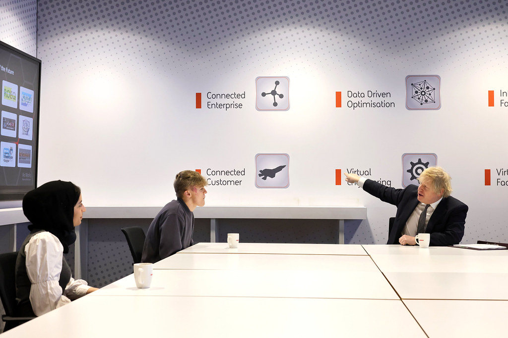 Prime Minister meeting apprentices