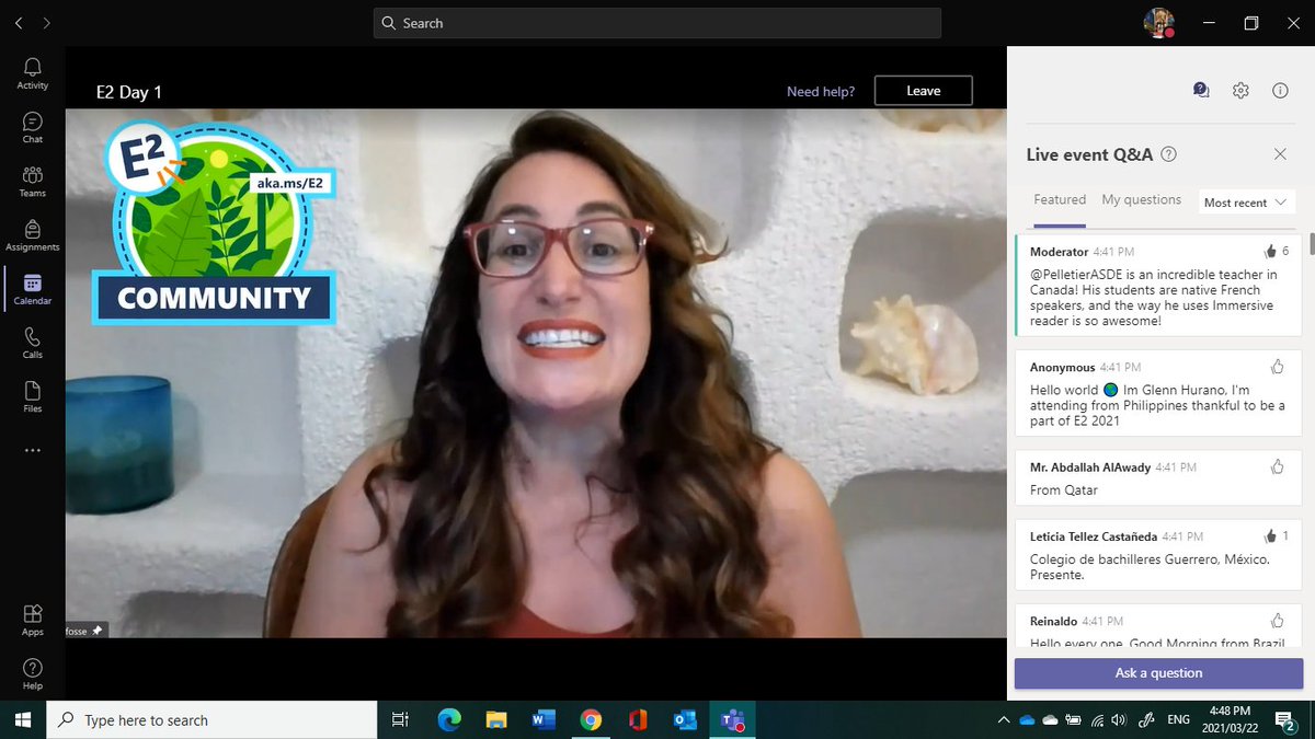 StakiLee's tweet photo. Looking forward to day 2!

#iSpyE2 @MicrosoftEDU https://t.co/knGm9oiswg