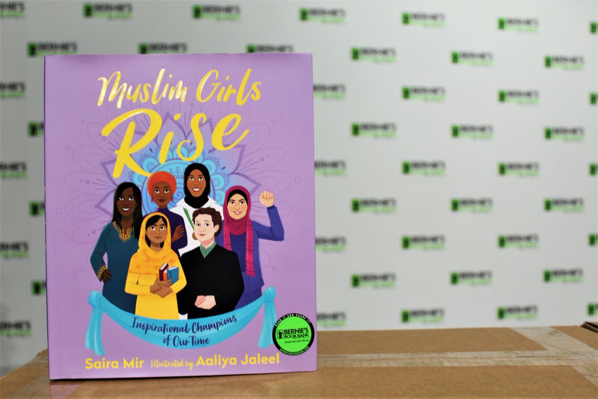 This week's #WomensHistoryMonth featured book is "Muslim Girls Rise: Inspirational Champions of Our Time" by Saira Mir. This book highlights Malala Yousafzai, Shirin Ebadi and many more influential Muslim women. 📘 #BooksForABetterLife