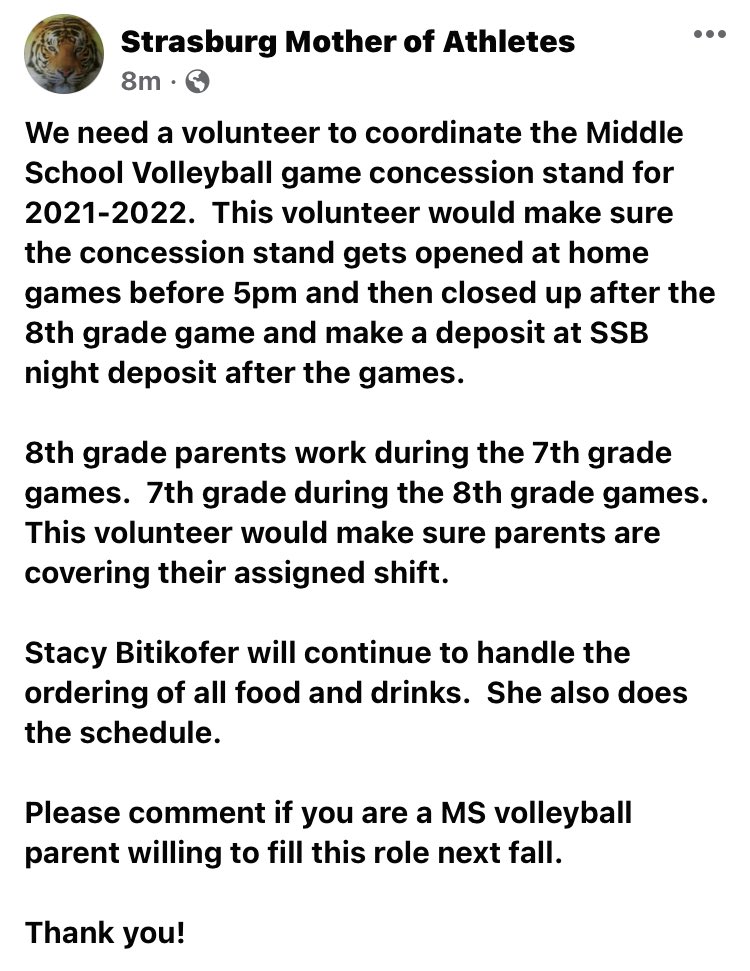 Strasburg Mothers of Athletes (@ofstrasburg) on Twitter photo 