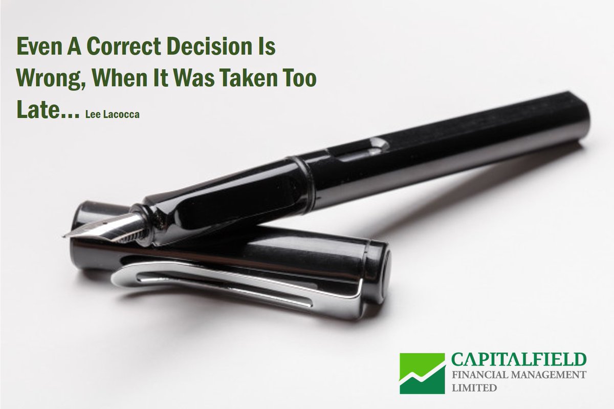 Capitalfieldfml's tweet photo. Even a correct decision is wrong, when it was taken too late.

#Mondaymotivation #CFML https://t.co/na48mk2H6b