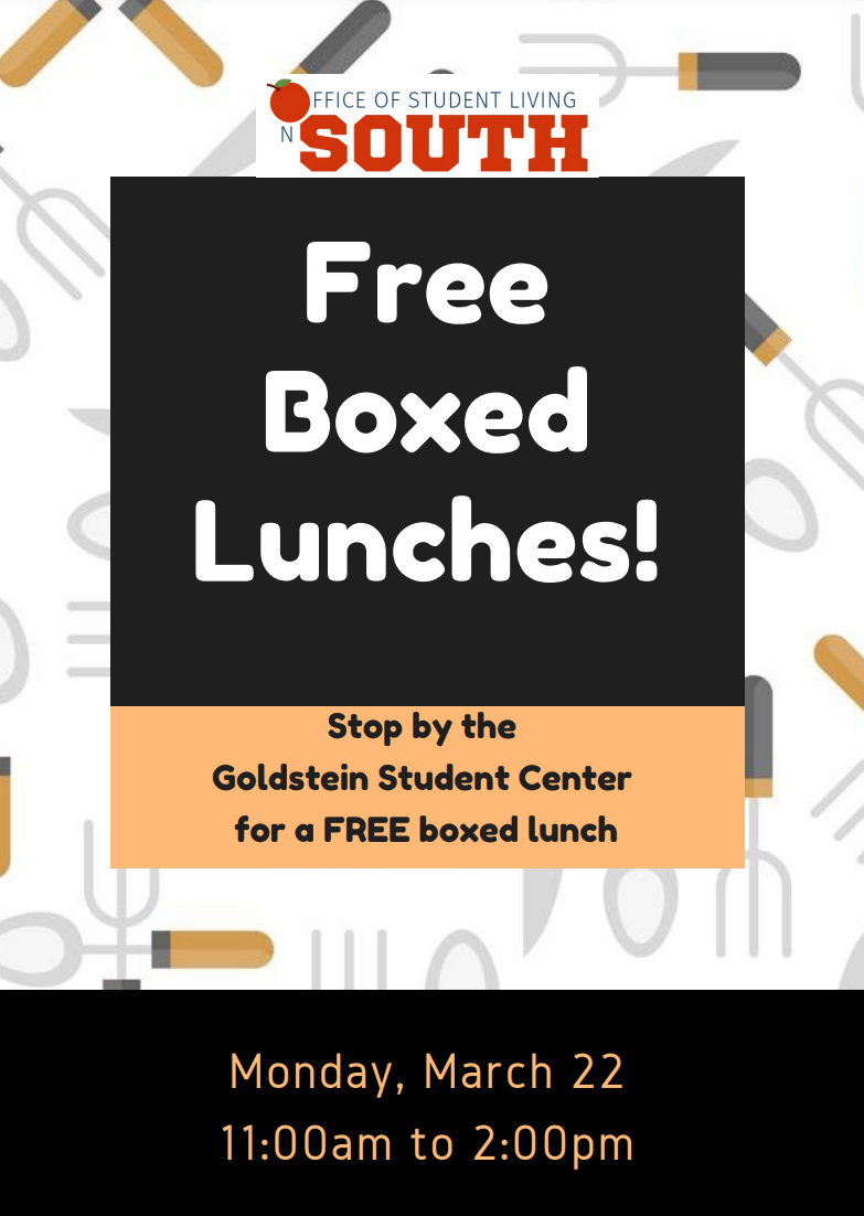 OSL_South's tweet photo. Stop by and grab a free boxed lunch today! https://t.co/VS4Ts3IOZr