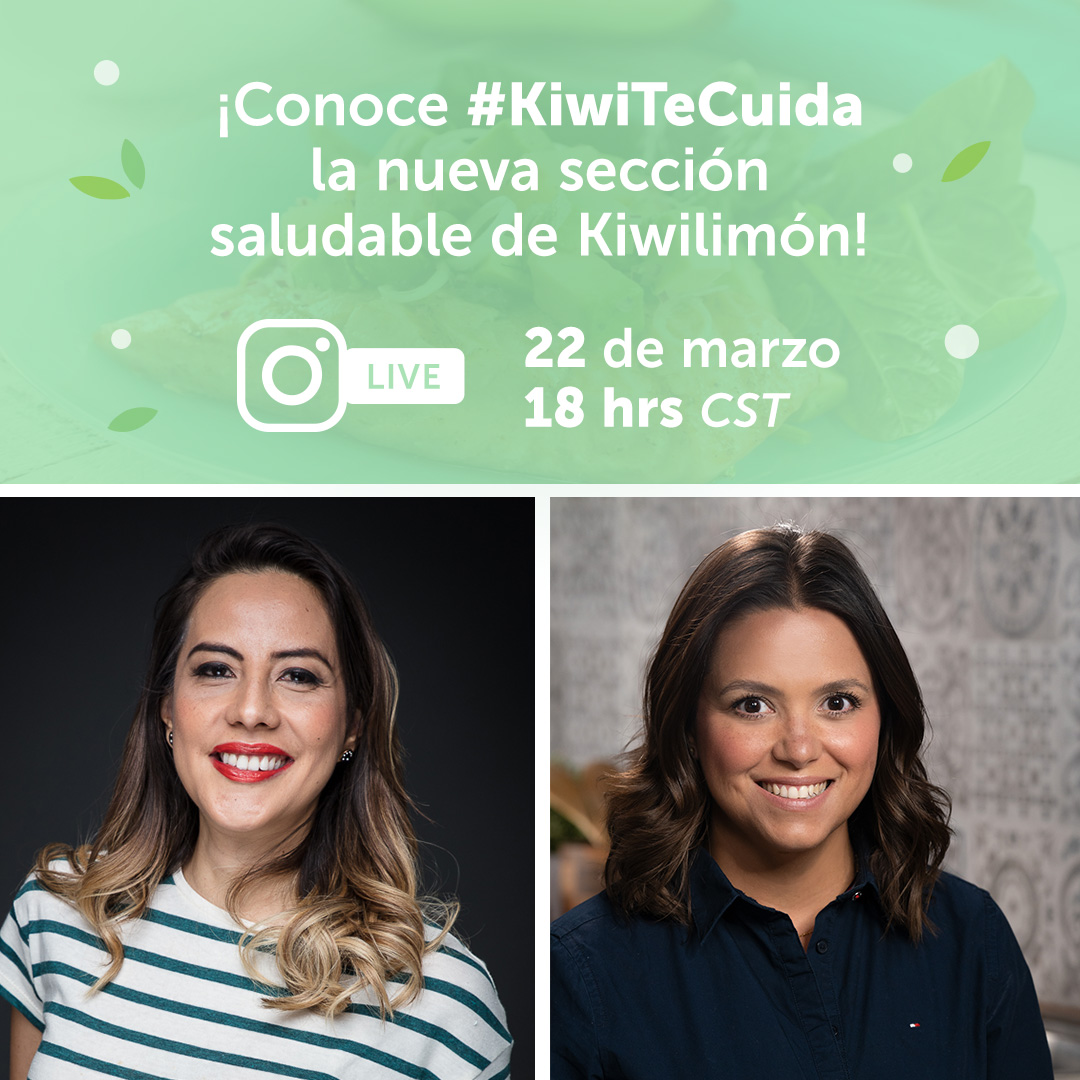 ¿Estás pensando en mudarte a una vida más saludable? No te pierdas nuestra transmisión en vivo para saber cómo hacerlo: #KiwiTeCuida. La cita es hoy a las 6 pm en nuestra cuenta de Instagram con nuestra Jefa Editorial @comerbonito. Te esperamos AQUÍ ➡ bit.ly/3tDZNog