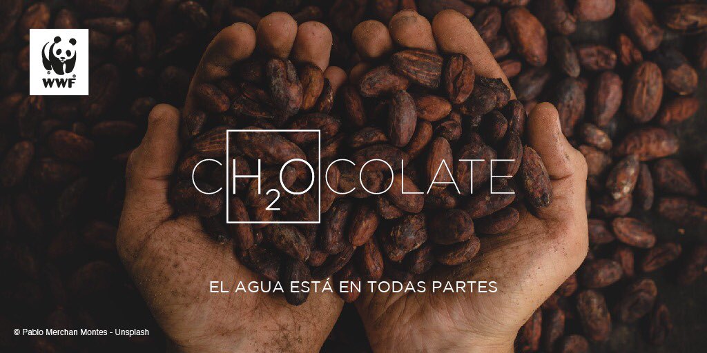 castanedapat's tweet photo. Te gusta el chocolate? El agua está en todas partes
#aH2Ora #DiaMundialDelAgua https://t.co/CB4uh61rJ5