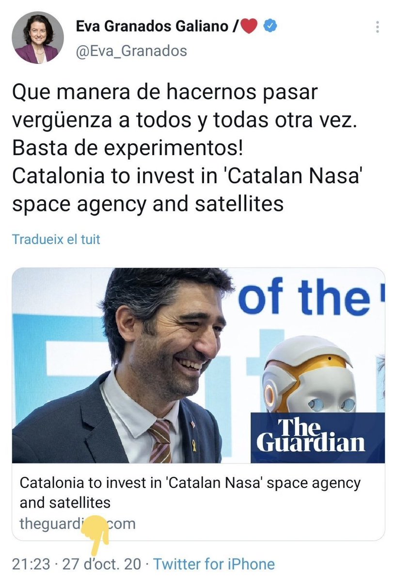 joanmariapique's tweet photo. Que malament i que ràpid envelleixen alguns tuits. Segurament perquè ja van néixer vells i caducats. https://t.co/JRl4i6ItyC