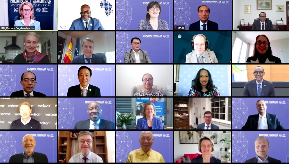 ITUSecGen's tweet photo. All the ICT development work over the last 20 years prepared us to withstand this #COVID19 crisis, but we need a new multi-stakeholder strategy to accelerate network roll-out and connect all those who are still unconnected across the world - a clear priority for me since day one https://t.co/uE0RJYxh5O