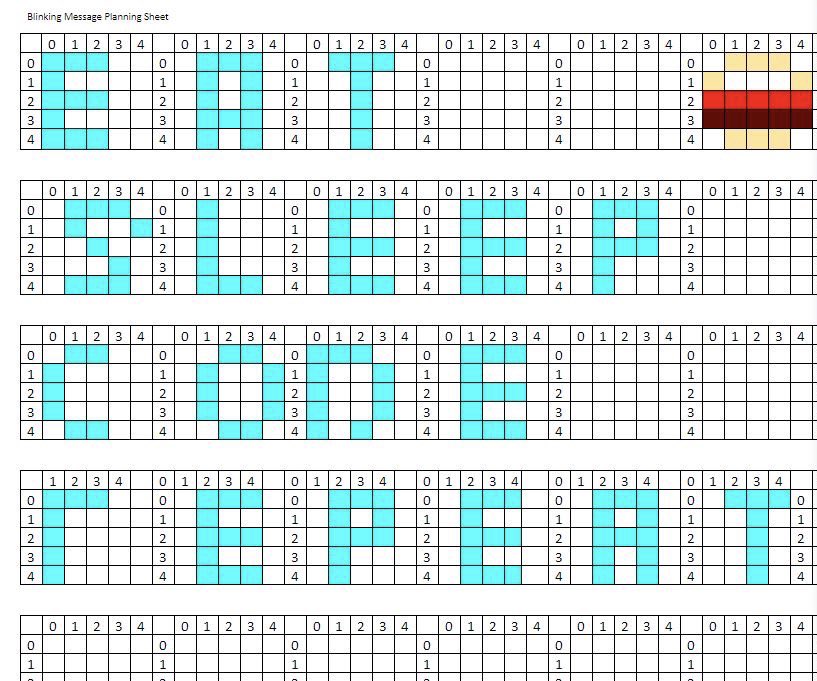 CSerradas109's tweet photo. Ss testing their Blinking Messages! βEat Sleep Code Repeatβ #CommitToSubmit @PLTWorg @Mass_STEMHub @MFraczek @NorwoodSchools @NPSchoolsTech https://t.co/l54gBZYpiz