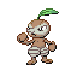 転寝みるく こもりみるく のつぶやき 毎日更新ポケモンドット絵 1日一種 ポケモン ドット絵 342日目は コノハナ ポケモン公式さんは何故ちくびを描画したのか Pokemon Pixelart