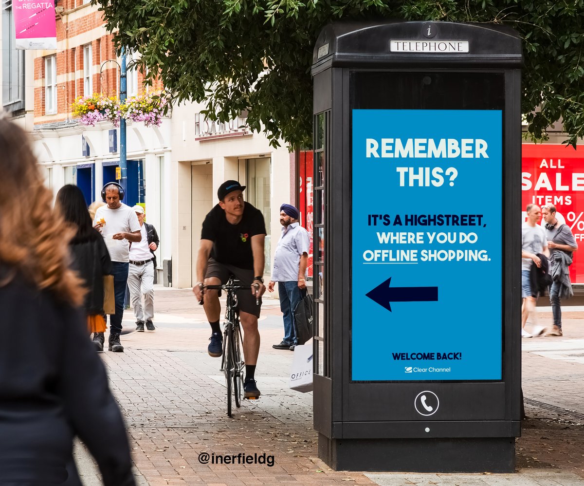 inerfieldg's tweet photo. Today's @OneMinuteBriefs - create posters to help @ClearChannelUK welcome people back to the #GreatOutdoors!

Remember this? https://t.co/SPLPrvWg4R
