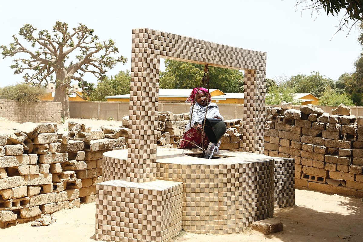 kassumay's tweet photo. #DiaMundialdelAgua En 2050, el estrés hídrico aumentará en un 20 a 30%. Senegal ya sufre la escasez de #agua. La construcción de pozos les permite acceder a este recurso vital y evitar desplazamientos peligrosos. https://t.co/X2HdCSemeM