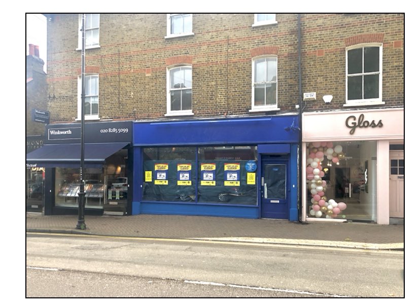 £73,000 p.a to rent a shop on a local ‘high st’ in zone 4-5 #chislehurst #bromley Absolutely bonkers. No wonder high streets are failing.